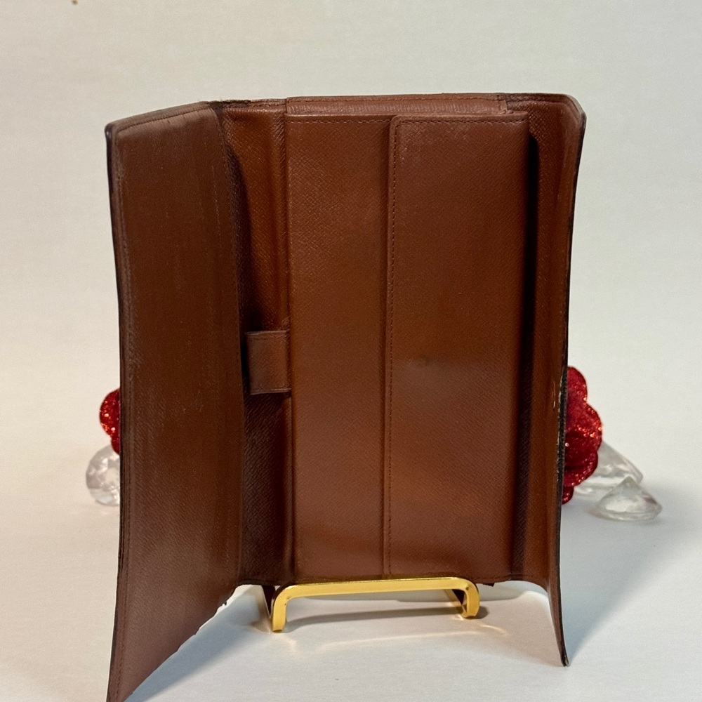 Louis Vuitton Trifold #2 Brown Monogram Clutch Elise trifold - Picture 4 of 12